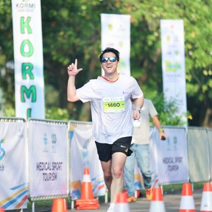 Race photo from BOGORUN 2026