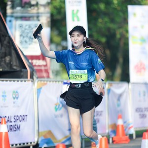 Race photo from BOGORUN 2026