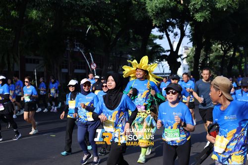 Race photo from SURABAYA ISOPLUS MARATHON 2025