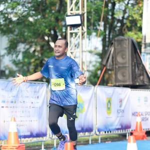 Race photo from BOGORUN 2026