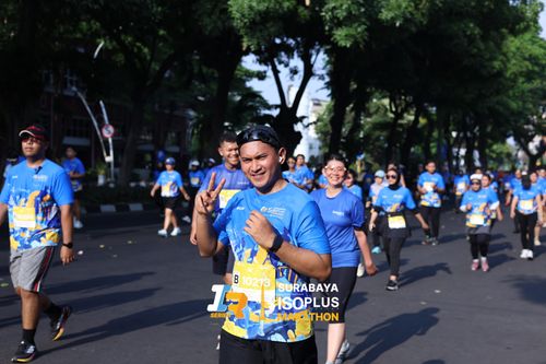 Race photo from SURABAYA ISOPLUS MARATHON 2025