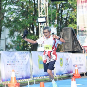 Race photo from BOGORUN 2026