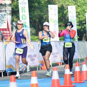 Race photo from BOGORUN 2026