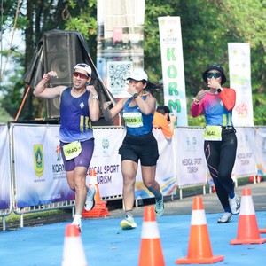 Race photo from BOGORUN 2026