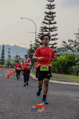 Race photo from CISANGKAN KBP CITY RUN 2025