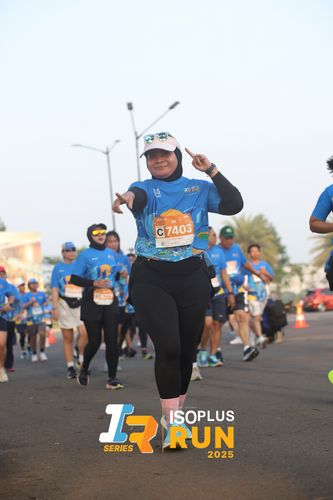 Race photo from ISOPLUS RUN 2025 - JAKARTA