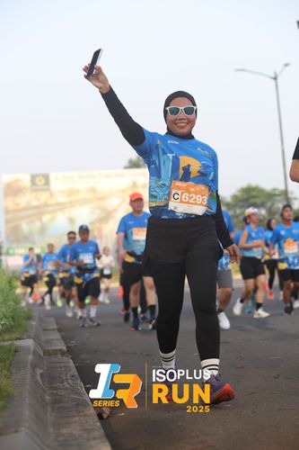 Race photo from ISOPLUS RUN 2025 - JAKARTA