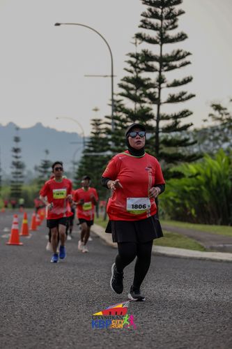 Race photo from CISANGKAN KBP CITY RUN 2025
