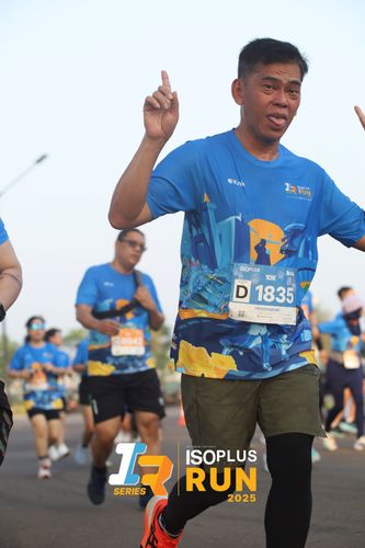 Race photo from ISOPLUS RUN 2025 - JAKARTA
