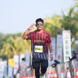 Race photo from BOGORUN 2026