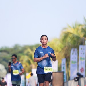 Race photo from BOGORUN 2026