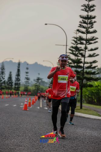 Race photo from CISANGKAN KBP CITY RUN 2025
