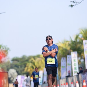 Race photo from BOGORUN 2026