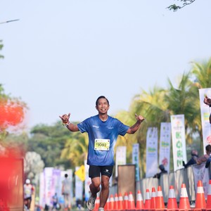 Race photo from BOGORUN 2026