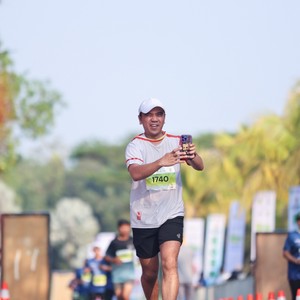 Race photo from BOGORUN 2026