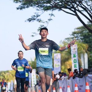 Race photo from BOGORUN 2026