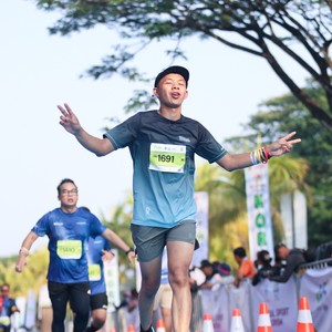Race photo from BOGORUN 2026