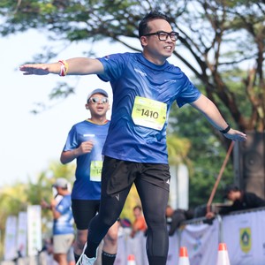 Race photo from BOGORUN 2026