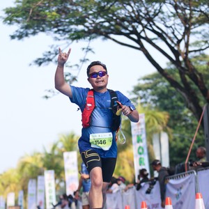 Race photo from BOGORUN 2026