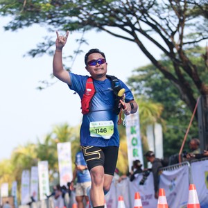 Race photo from BOGORUN 2026