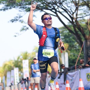 Race photo from BOGORUN 2026