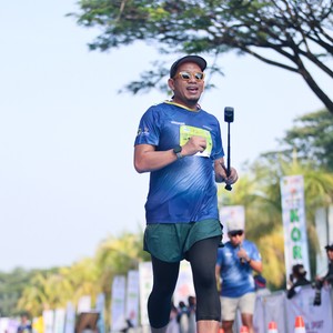 Race photo from BOGORUN 2026