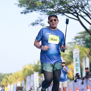 Race photo from BOGORUN 2026