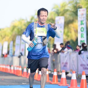 Race photo from BOGORUN 2026