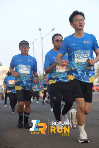 Race photo from ISOPLUS RUN 2025 - JAKARTA