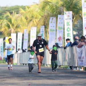 Race photo from BOGORUN 2026