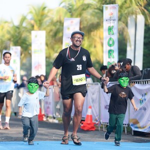 Race photo from BOGORUN 2026
