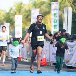 Race photo from BOGORUN 2026