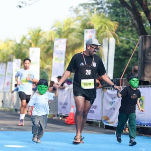 Race photo from BOGORUN 2026