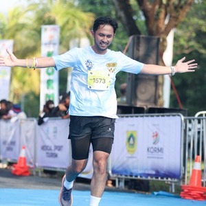Race photo from BOGORUN 2026