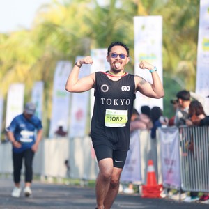 Race photo from BOGORUN 2026