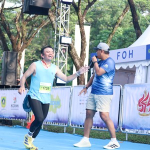 Race photo from BOGORUN 2026