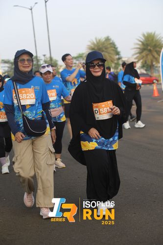 Race photo from ISOPLUS RUN 2025 - JAKARTA