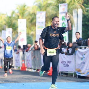 Race photo from BOGORUN 2026
