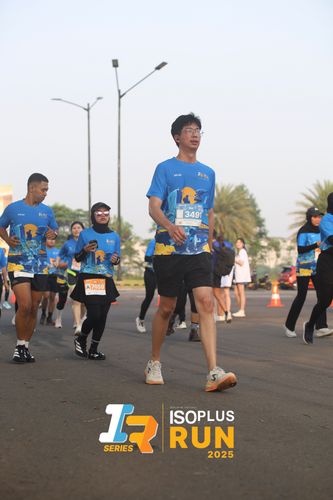 Race photo from ISOPLUS RUN 2025 - JAKARTA