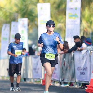 Race photo from BOGORUN 2026