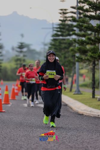 Race photo from CISANGKAN KBP CITY RUN 2025