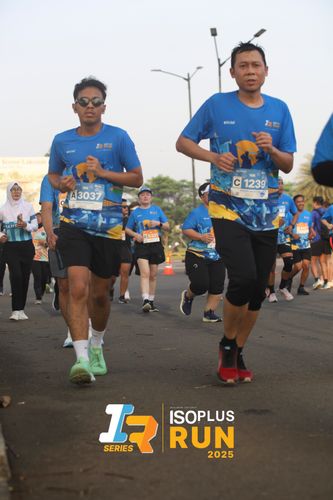 Race photo from ISOPLUS RUN 2025 - JAKARTA