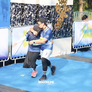 Race photo from BOGORUN 2026