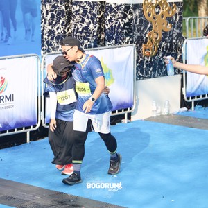 Race photo from BOGORUN 2026