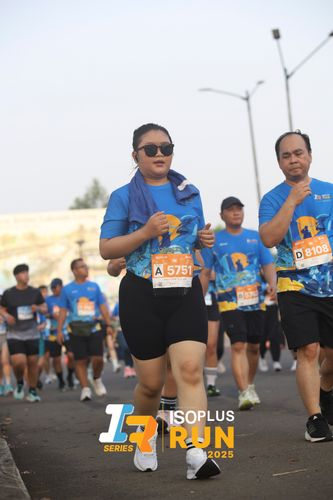 Race photo from ISOPLUS RUN 2025 - JAKARTA