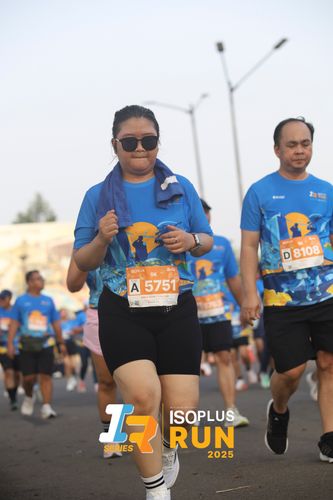 Race photo from ISOPLUS RUN 2025 - JAKARTA
