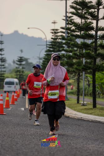 Race photo from CISANGKAN KBP CITY RUN 2025