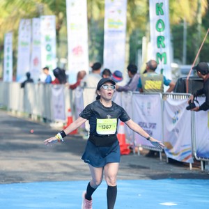 Race photo from BOGORUN 2026