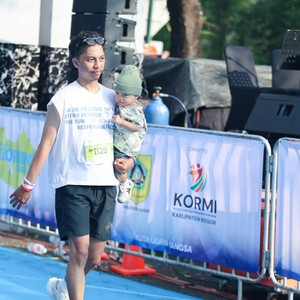 Race photo from BOGORUN 2026