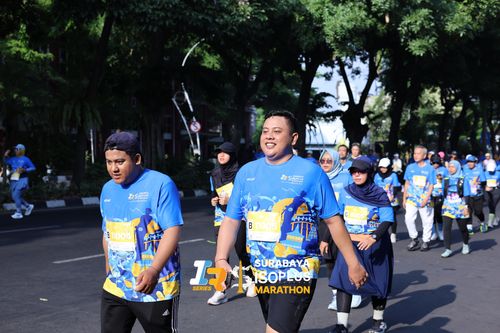 Race photo from SURABAYA ISOPLUS MARATHON 2025